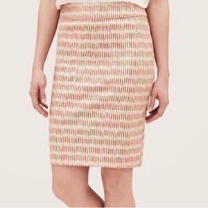 LOFT Ann Taylor Peach Pencil Skirt Size 10 New